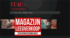 Desktop Screenshot of fransmodestoffen.nl